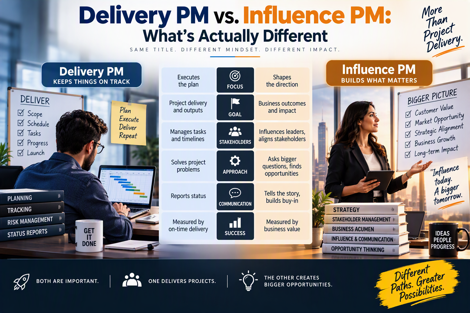 project managers shape business decisions