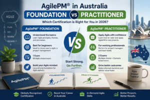 Foundation vs Practitioner AgilePM in Australia
