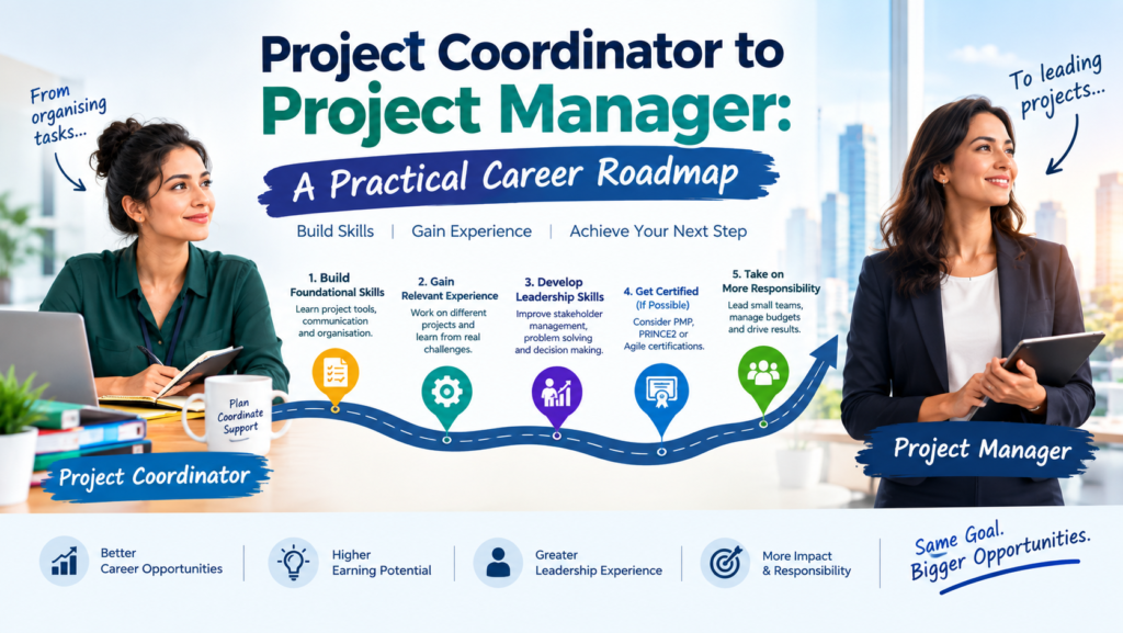 Project Coordinator to Project Manager: A Practical Career Roadmap