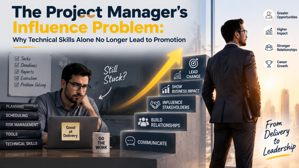 The Project Manager's Influence Problem: Why Technical Skills Alone No Longer Lead to Promotion
