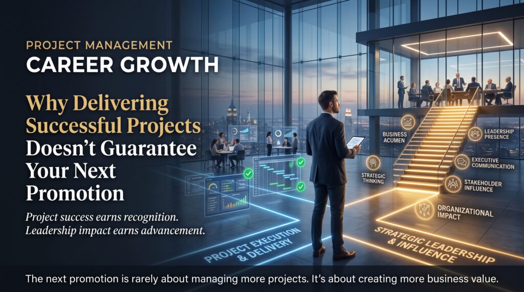 Project Management Career Growth: Why Delivering Successful Projects Doesn’t Guarantee Your Next Promotion
