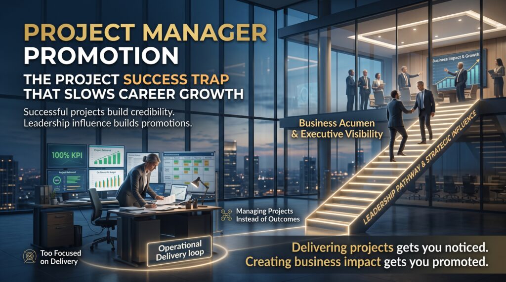 Project Manager Promotion: The Project Success Trap That Slows Career Growth